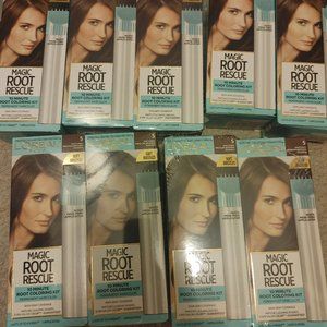 L'Oreal Root Rescue 10 Minute Root Hair Coloring Kit, 5 Medium Brown 9 count